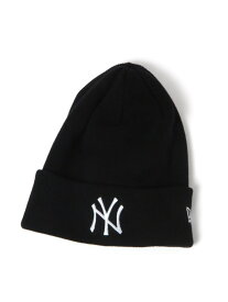 【NEW ERA】Basic Cuff Knit LEPSIM レプシィム 帽子 ニット帽・ビーニー ブラック【送料無料】[Rakuten Fashion]