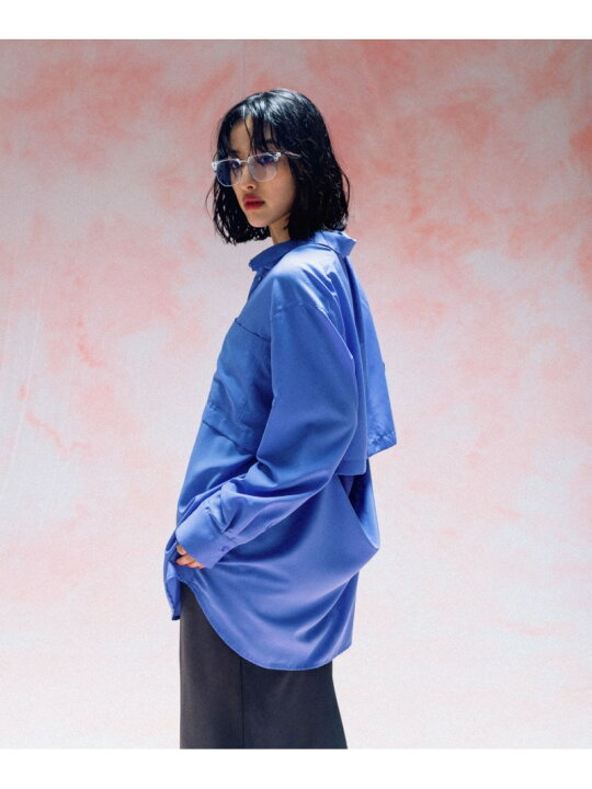 楽天市場】【SALE／50%OFF】切り替えバックオープンシャツ LEPSIM 