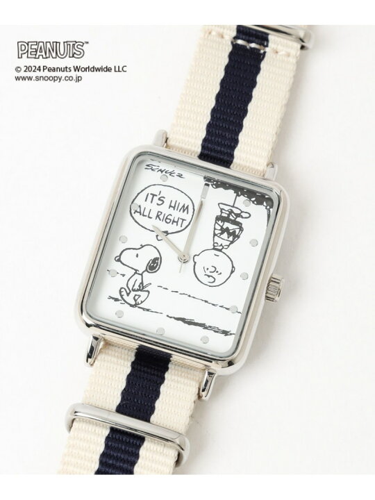 楽天市場】【SALE／30%OFF】【PEANUTS】スクエアテープウォッチ LEPSIM 