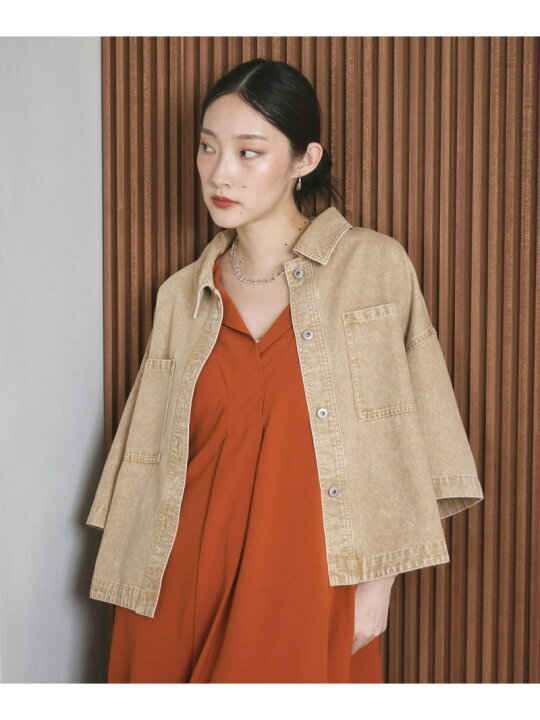 楽天市場】【SALE／30%OFF】デニムBIGショートシャツ/SS LEPSIM 