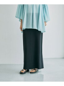 14ゲージニットナロースカート LEPSIM レプシィム スカート ロング・マキシスカート グリーン イエロー カーキグリーン ブラック パープル ホワイト グレー オレンジ【先行予約】*【送料無料】[Rakuten Fashion]