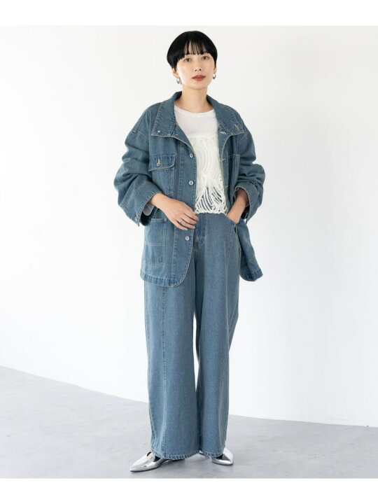 楽天市場】【SALE／30%OFF】デニムカバーオール LEPSIM レプシィム 