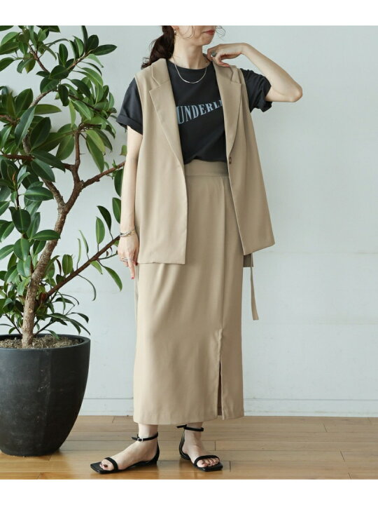 楽天市場】【SALE／30%OFF】(W)ジレ*スカートSETUP LEPSIM レプシィム 