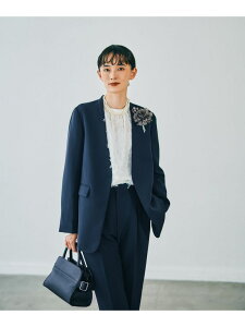 �y������/�Z�����j�[�zW�N���X�m�[�J���[�W���P�b�g LEPSIM ���v�V�B�� �W���P�b�g�E�A�E�^�[ �m�[�J���[�W���P�b�g �l�C�r�[ �u���b�N �O���[�y��s�\��z*�y���������z[Rakuten Fashion]