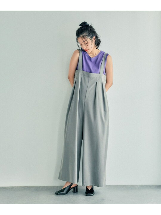 楽天市場】【SALE／20%OFF】TRワイドサロペット LEPSIM レプシィム 