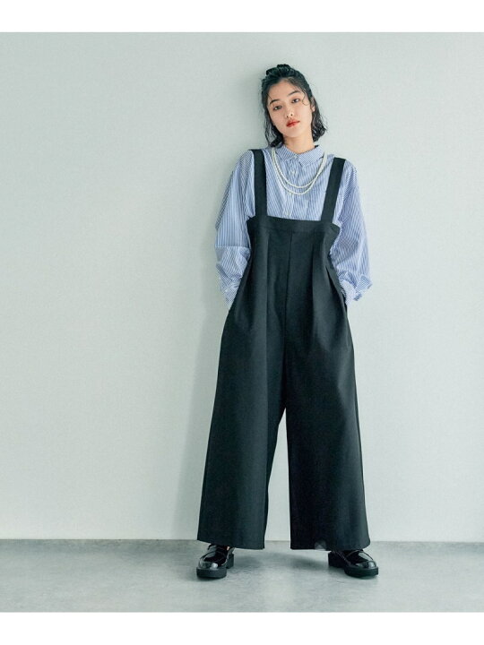 楽天市場】【SALE／20%OFF】TRワイドサロペット LEPSIM レプシィム 