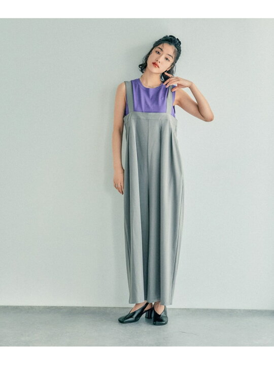 楽天市場】【SALE／20%OFF】TRワイドサロペット LEPSIM レプシィム 