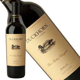 ダックホーン　メルロー　スリー　パームス　ヴィンヤード　2020年　正規品　辛口　赤ワイン　750ml 【ダックホーン・ヴィンヤーズ】◆ギフト対応可◆ダックホーン・メルロー・スリー・パームス・ヴィンヤード　2020　★希少なバックヴィンテージ