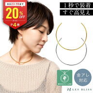 【全品20%OFFクーポン配布中 本日23:59まで】 ベーシックチョーカー ネックレス チョーカー 金属アレルギ…