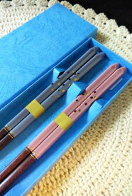 メール便可！ラッピング無料！箸屋『カラーズ　アクア』箸ペアセット