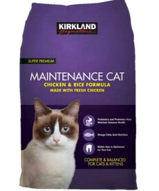 カークランド キャットフード メンテナンスフォーミュラ 成猫・子猫用 11.34kg