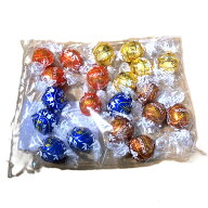 冷蔵　リンツ LINDT リンドール LINDOR アソート ゴールド 4種 個包装 20個 リンツチョコ リンドールチョ…