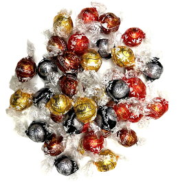 【Lindt】投函　リンツ リンドール ゴールド アソート4種 500g ×1個　LINDOR 71914　チョコ 個包装 ばらまき チョコレート 大容量 大量 業務用 家庭用 コンパクト おいしい 人気 クリスマス 誕生日 バレンタイン パーティー