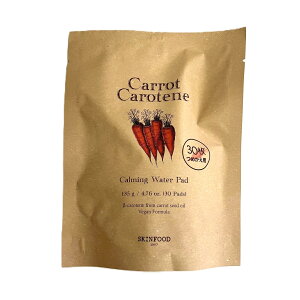�X�L���t�[�h �L�����b�g�p�b�h �l�ߑւ� 30�� �L�����b�g�J���e���J�[�~���O�E�H�[�^�[�p�b�h / Carrot Carotene Calming Water Pad Refill - 135g (30pads) �X�L�� �t�[�h �L�����b�g �p�b�h �ӂ��Ƃ艻�ϐ�