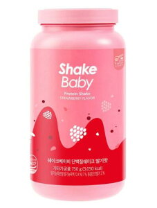 �V�F�C�N�x�C�r�[ �v���e�C���V�F�C�N �X�g���x���[ 750g SHAKE BABY Protein Strawberry Flavor 750g