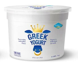 【ATHENA】アテナ ギリシャヨーグルト プレーン グリークヨーグルト 水切りヨーグルト 無糖 大容量 1000g アテナ ヨーグルト 砂糖不使用 ノンシュガー 低カロリー 乳酸菌 たんぱく質 国産 GREEK YOGURT クール冷蔵