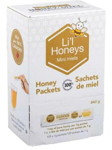 BeeMaid gnj[Y 7g x 120{ Li'l Honeys ݂͂  RXgR |[VpbN 840g g^Cv I n`~c ݂͂ 100%݂͂ Ji_Y r[Ch Lifl Honeys