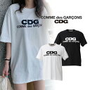 【COMME des GARCONS】コムデギャルソン CDG Tシャツ カットソー メンズ ギャルソンTシャツ コム・デ・ギャルソン shirt ブランドtシャツ ブランドロゴ 半袖Tシャツ ティーシャツ 刺繍ロゴ ブランド おしゃれ お洒落 モード系 ストリート トレンド 半袖