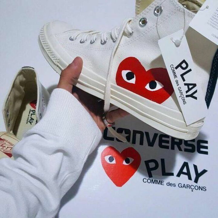 楽天市場】【COMME des GARCONS】コムデギャルソン PLAY CDG CONVERSE 