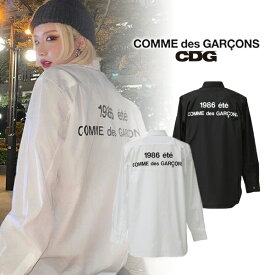 【COMME des GARCONS】コムデギャルソン CDG 1986 シャツ ARCHIVE SHIRT ワイシャツ カジュアルシャツロゴ メンズ レディース ブランド おしゃれ お洒落 モード系 モード ストリート トレンド 韓国