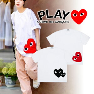 �y COMME des GARCONS �z �R���f�M�����\�� �R���E�f�E�M�����\�� PLAY �v���C ���j�Z�b�N�X �n�[�g ���S �I�[�o�[�T�C�Y �J�b�g�\�[ ����t�V���c �u�����h�� ����t�V���c �����e�B�[�V���c �h�J ��