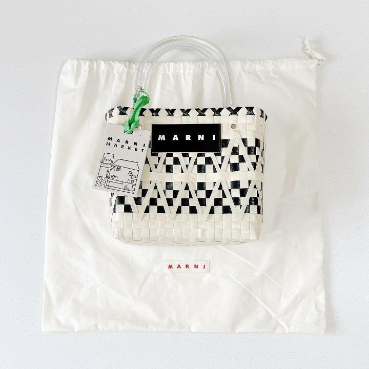 楽天市場】【 MARNI FLOWER CAFE 】 マルニフラワーカフェ バスケット  