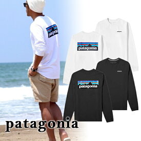 【Patagonia】パタゴニア P-6 ロゴ レスポンシビリティー ロンT P6 ロングスリーブ Tシャツ Long-Sleeved Responsibili-Tee メンズ ブランド 長袖Tシャツ アウトドアブランド ロゴtシャツ 定番 プリント おしゃれ アメカジ 長袖 レディース アウトドア 売れ筋アイテム