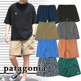 【Patagonia】パタゴニア P-6 ロゴ バギーズ・ロング 7インチ P6 LOGO ハーフパンツ ショートパンツ メンズ ブランド バギーズロング アウトドアブランド メンズハーフパンツ おしゃれ アウトドア キャンプ 海 サーフィン 山登り メッシュ メンズ水着 水陸両用 速乾性 水着