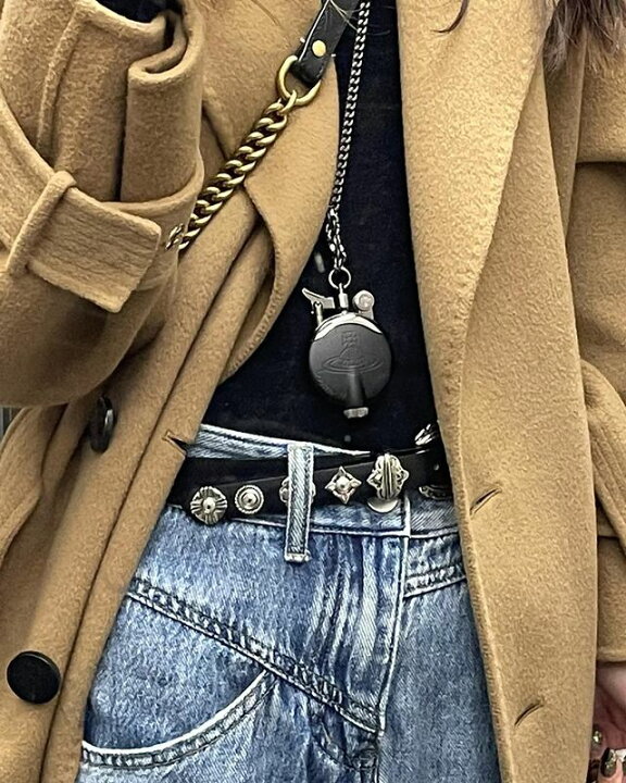 VivianWestwoodメタルORB チェーン付きオイルライター 