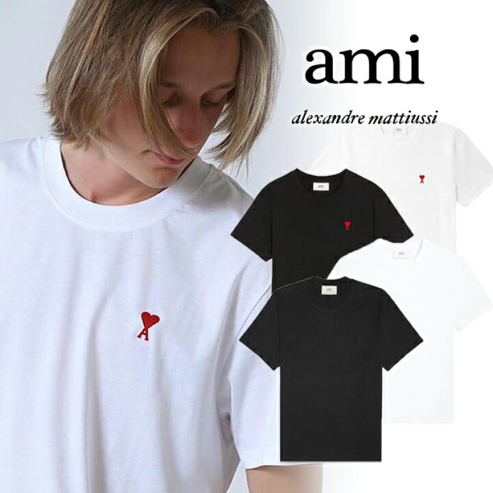 楽天市場】【ami paris】アミパリス Tシャツ BFUTS035 BFUTS003 