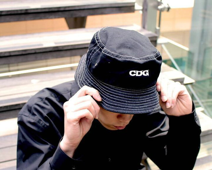 楽天市場】【COMME des GARCONS】コムデギャルソン CDG ロゴ ハット 