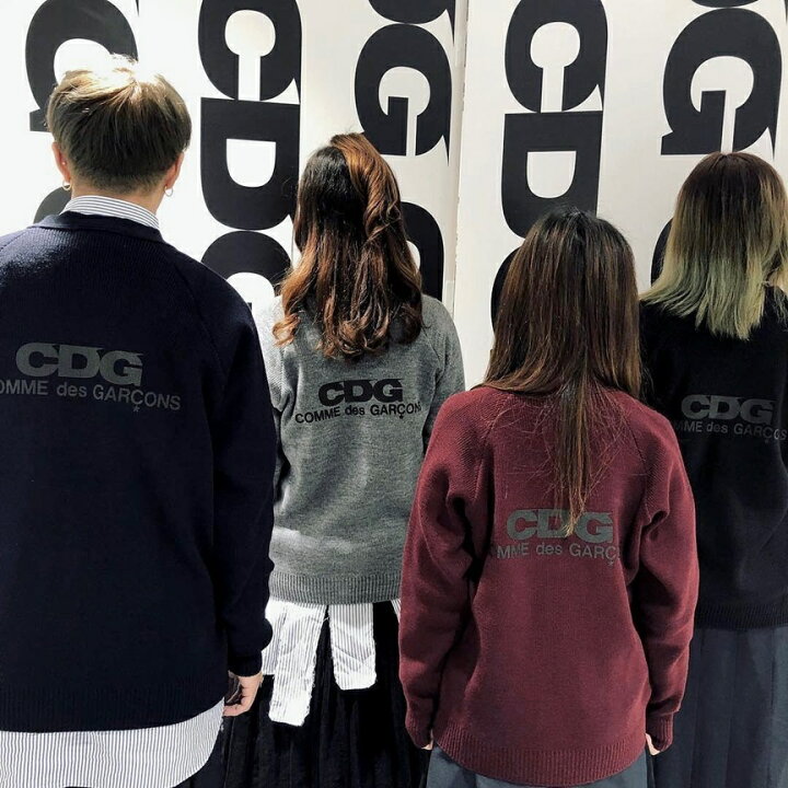 楽天市場】【COMME des GARCONS】コムデギャルソン CDG V-NECK SCHOOL 