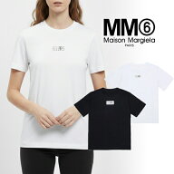【MM6】MM6 Maison Margiela エムエムシックス メゾン マルジェラ Tシャツ M61022 MM04I レディース 大人…
