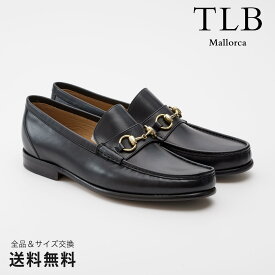 【公式】TLB Mallorca ティーエルビー ローファー ビットローファー 革靴 カーフ ブラック マッケイ 黒 BLACK 25080 スペイン 靴 メンズ靴 ビジネスシューズ サイズ 24.0 - 26.5cm【あす楽】