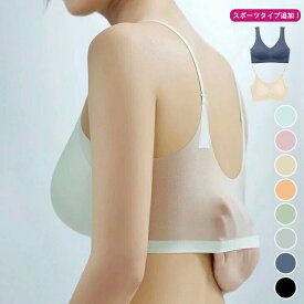 【1点745円 2点購入&クーポンで】楽天1位 選べる2タイプ 涼感ブラ ノンワイヤー ブラジャー 接触冷感 冷感素材 シームレス 涼しい クール 薄い 夏用ブラ 軽い 蒸れにくい スポーツブラ レディース 【letp406-636】【予約販売：15-20日】【送料無料】メ込2