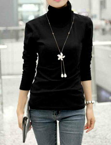 Tシャツ レディース おしゃれ ブラック コーデ キャンバー 厚手 冬 Vネック 暖かい ティーシャツ スポーツ かわいい 人気 大人 シャツ 長袖 秋 春 ブランド ブラウス カジュアル 無地 トレーナ