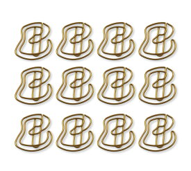 【 巳 ゼムクリップ 】12個入り 選べる2色 金 銀 ゴールド シルバー メタリック 縁起 ご利益 蛇 ヘビ 2025 令和7年 巳年 乙巳 干支 十二支 年賀状 新春 日本 漢字 事務用品 金運 オフィス 手紙 お年玉 宝くじ チケット マネークリップ 文房具