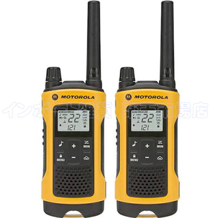 楽天市場】MOTOROLA モトローラ Talkabout T402 2台 トランシーバー 