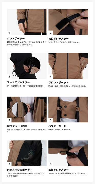楽天市場】スキーウェア スノーボードウェア ジャケット レディース 上 