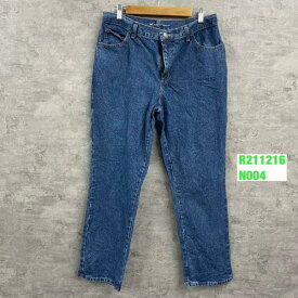 【中古】Lee ブルー リラックス フィット ストレート レッグ ジップフライ デニムジーンズパンツ 10 SHORT 3051891 USA 海外輸入古着 R211216-N004