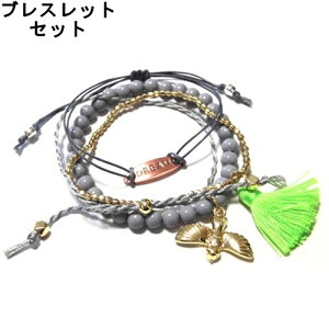 Z[ CATHAMMILL Lbgn~ uXbgZbg O[ ۋ ^bZ`[ I[XgA fbNXo[h Deluxe Birdy Gold Set of 4 bracelet multi  dream |WeBubZ[W