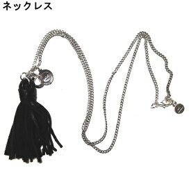 セール CAT HAMMILL シルバーネックレス シルバーチェーン ブラックレザータッセルアクセサリー キャットハミル オーストラリア Leather special necklace black シンプルタイプ 銀色 黒色 ユニセックス ペンダント お洒落 かわいい 海外 ブランド