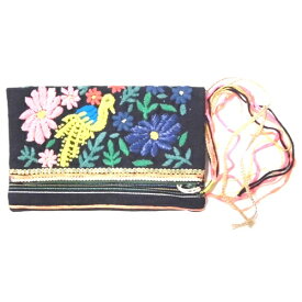 STARMELA スターメラ クラッチバッグ Flora Emb Purse bag レディース 小さめ おしゃれ クラッチバック バック タッセル 刺繍 英国 ロンドン 布 お洒落なバッグ カジュアル くらっちばっぐ ブランド