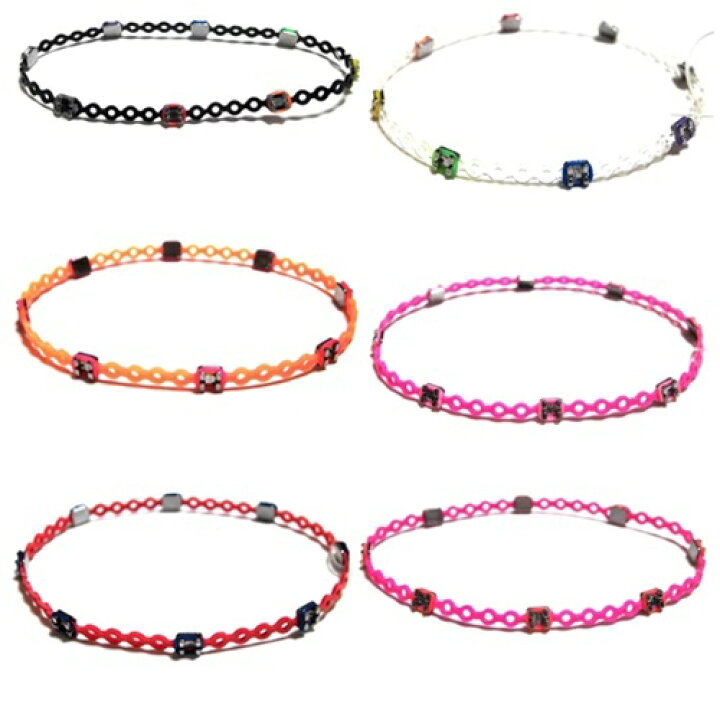 楽天市場 Braced Lets ブレスレッツ 歯列矯正器具ブレスレット カラフル かさねづけも可愛い 歯科矯正ブレス 着脱簡単 軽い かわいい ラバーバンド 歯医者 おもしろい 歯科矯正器具アクセサリー お揃い 伸びる ゴムブレスレット メンズ レディース 男女兼用 個性的 海外