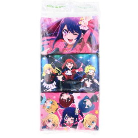 水に流せるプリントティシュ 推しの子 16枚(8組)×6個入 ティッシュ ポケットティッシュ 推しの子グッズ アイ ミニポケットティッシュ ( 推しの子 グッズ 星野 アイ ルビー MEMちょ 有馬かな ポケットテイツシュ まとめ買い 子供用 ミニ テッシュ キャラクターグッズ