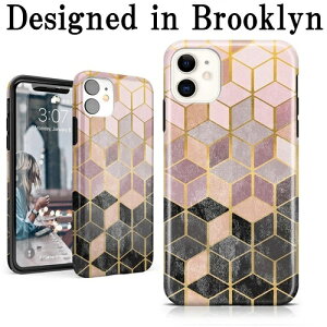 iphone11 P[X 􉽊w 嗝 TPU [YS[h  Geo Rose Gold Marble iPhone Case wʃP[X 킢 ACtH11 P[X ACtH[11 Jo[ X}zP[X tpuP[X  I