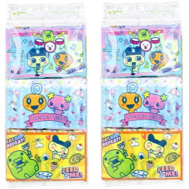 【 2個セット 】 たまごっち 水に流せる プリントティッシュ 6個入 ハヤシ商事 キャラクター 子供用 ポケットティシュ 小学生 男の子 女の子 入学準備 たまごっちグッズ かわいい 入園準備 子ども キャラクター 小学校 ティッシュ トイレに流せる まめっち くちぱっち