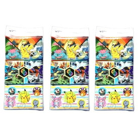 【 3個セット 】 ポケットモンスター 16枚 ( 8組 ) 6個入 水に流せる プリント ティッシュ ポケットティッシュ 日本製 子供用 子供 キャラクター ( ピカチュウ フシギバナ メガカメックス リザードン メガアブソル メガガブリアス ミニサイズ まとめ買い 子ども pokemon