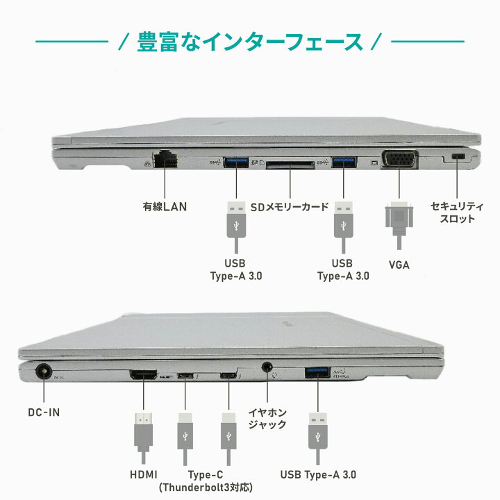 楽天市場】【特別入荷】【台数限定】中古レッツノートCF-FV3YKAAS 