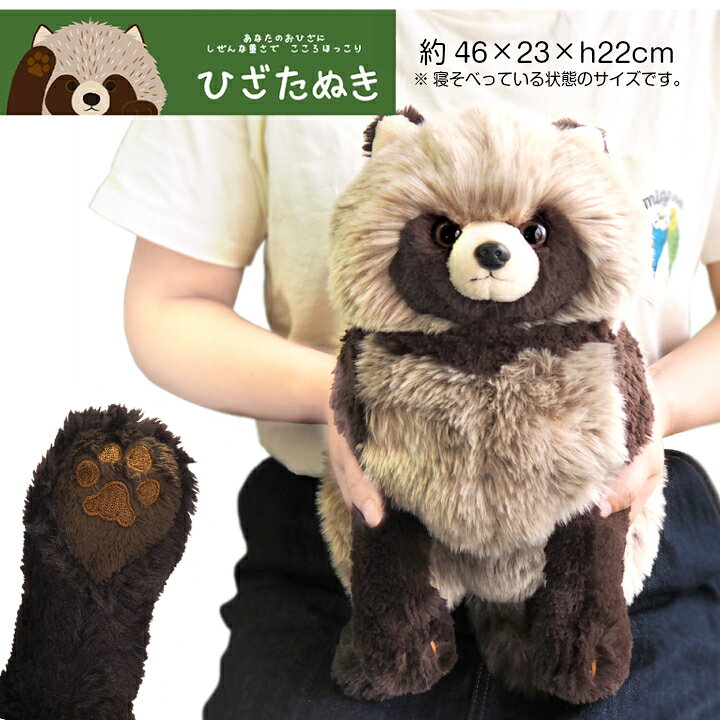 楽天市場 ひざシリーズ ギフトラッピング承り中 こころほっこり ひざたぬき ぬいぐるみ タヌキ Tanuki 狸 サンレモン ぬいぐるみ 抱き枕 かわいい ビッグ 送料無料 プレゼント おもちゃ 子供 雑貨 お祝 誕生日 内祝 お返し ギフト Xmas 和食器と雑貨のお店 ルアン
